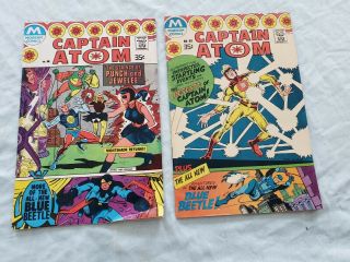 1966 Modern Comics Captain Atom Comic Book Set 83 86