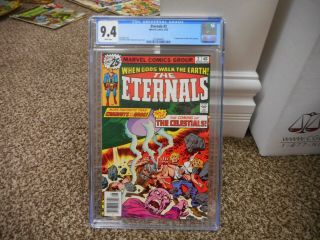 Eternals 2 Cgc 9.  4 Marvel 1976 1st Appearance Of Ajak And The Celestials Nm