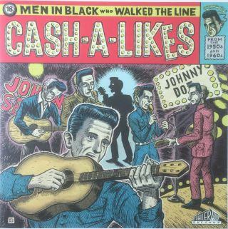 Cash - A - Likes - Men In Black Who Walked The Line - Black Vinyl Lp  Various