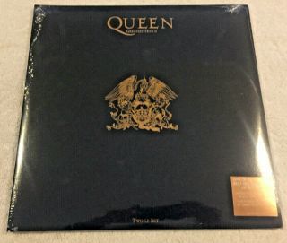 Queen: " Greatest Hits Ii " : 2 Lp Set:180g Remastered Shrinkwrap Tear,  Wear