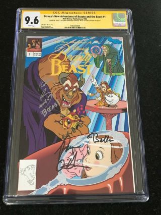 Signed Beauty And The Beast 1 Cgc 9.  6 Paige O 