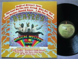 The Beatles Magical Mystery Tour Lp Apple Capitol Smal - 2835 Stereo 1971 Book Ex