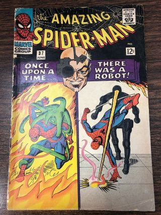 Spider - Man 37 Marvel 1966 Silver Age 1st Appearance Norman Osborn Key