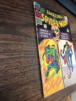 Spider - Man 37 Marvel 1966 Silver Age 1st appearance Norman Osborn KEY 2