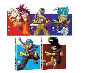 Dragon Ball Super: Parts 1 - 5 Complete Series Dvd Set - Usps