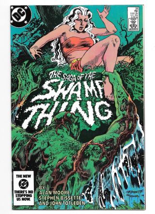 Swamp Thing (vol.  2) 25 Vf,  /nm - 1st John Constantine,  Alan Moore,  Dc Comics 1984