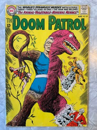 Doom Patrol 89 - 1964 - Silver Age - Dc Comics - " Animal - Vegetable - Mineral "