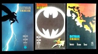 First Prints Rate Ready Batman The Dark Knight Returns 1 - 3 - 4 Frank Miller