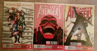 Marvel Uncanny Avengers Vol 1 1 - 25,  8au,  Remender,  X - Men,  Apocalypse,  Axis