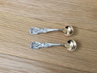 Reed And Barton Francis 1st Master Salt Spoon,  Two Available