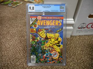 Avengers Annual 6 Cgc 9.  8 Marvel 1976 Vision Nuklo Between 153 And 154 Nm W