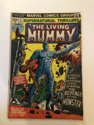 Marvel - Supernatural Thrillers: The Living Mummy 5