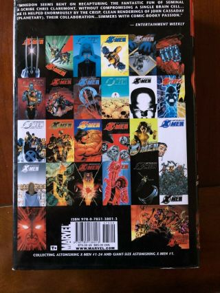 Marvel ' s Astonishing X - Men Omnibus By Joss Whedon and John Cassaday 2