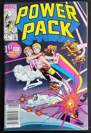 Power Pack 1 (1984 Marvel) Origin & 1st App Of Power Pack Vf - /vf