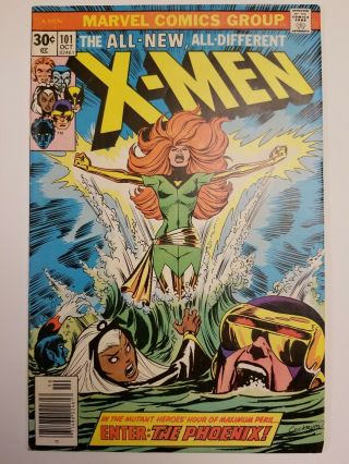 The X - Men 101 (oct 1976,  Marvel) First Appearance Phoenix