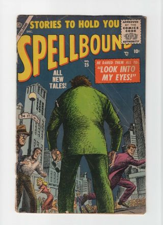 Stories To Hold You Spellbound 25 Vintage Marvel Atlas Comic Pre - Hero Horror
