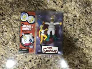 The Simpsons Mcfarlane Treehouse Of Horrors Xv Belly Of The Boss Homer & Marge