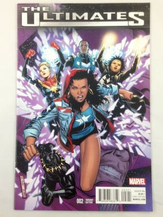 The Ultimates 2 (2016) 1:25 Jim Cheung America Chavez Variant Marvel Comics