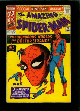 Spider - Man Annual 2 Vg 4.  0