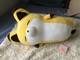 Xl Kitsune And Tanuki - Racoon And Fox - A Cool Day Out - Fox Plushy
