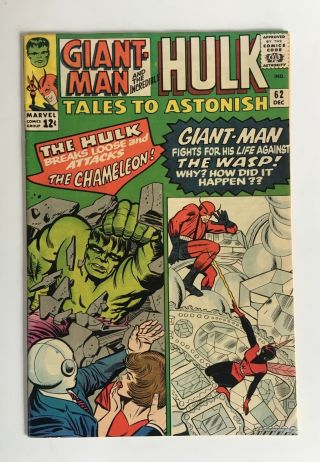 Tales To Astonish 62 1st Appearance Of The Leader Unrestored