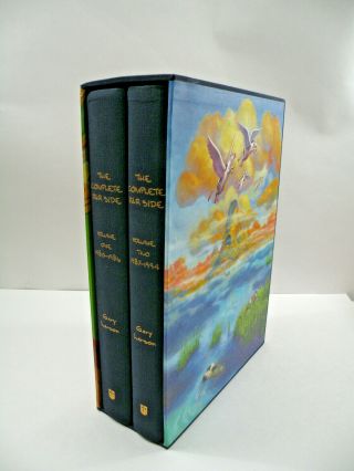 The Complete Far Side Volume 1 & 2 1980 - 1994 Hard Cover Gary Larson 1st Ed 2003