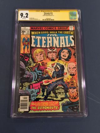 The Eternals 13 (jul 1977,  Marvel) Cgc 9.  2 Signed Mike Royer 1st Gilgamesh