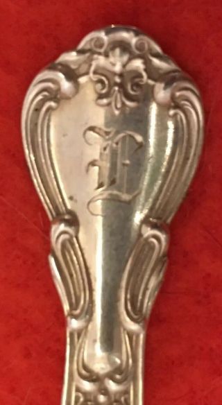 3 Sterling Silver Gorham Chantilly 5 O’Clock Spoons 5