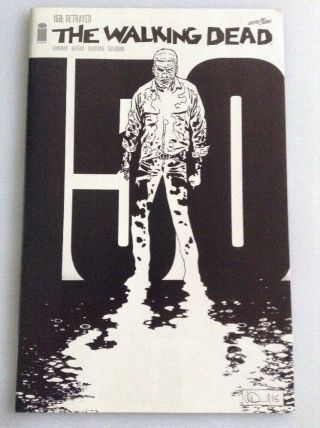 The Walking Dead 150 Betrayed Sketch Variant• Kirkman • Skybound