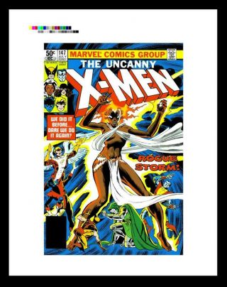 Dave Cockrum X - Men 147 Rare Production Art Cover