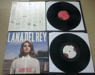 Lana Del Rey - Born To Die 2x 12 " Vinyl Album 2012 Pressing Ex/ex