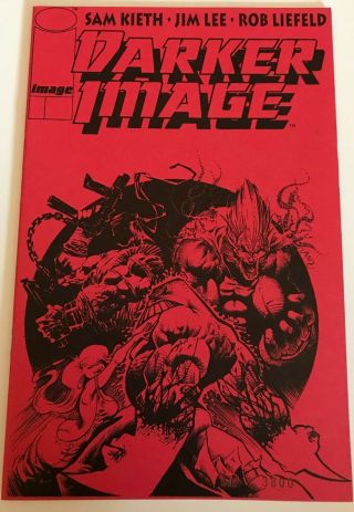 Darker Image Special Edition Ashcan Homage Studios 1993 3800 Jim Lee,  Liefeld