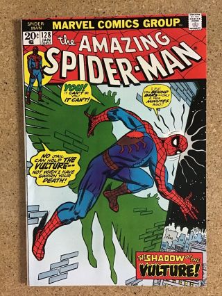 The Spider - Man 128 (vol 1 Jan 1974) The Vulture Conway & Andru
