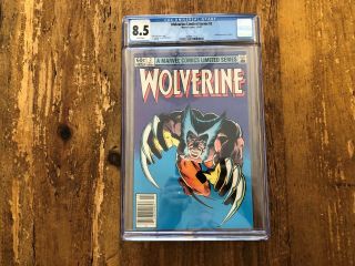 Wolverine Limited Series 2 Cgc 8.  5 1st Appearance Yukio Oct 1982 Marvel