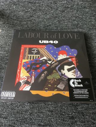 Ub40 Labour Of Love 2 X Lp Vinyl Deluxe 180g 2015 Mint/sealed.  Please Read.