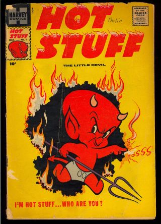 Hot Stuff The Little Devil 1 Scarce First Issue 1st App Harvey Comic 1957 Fr - Gd