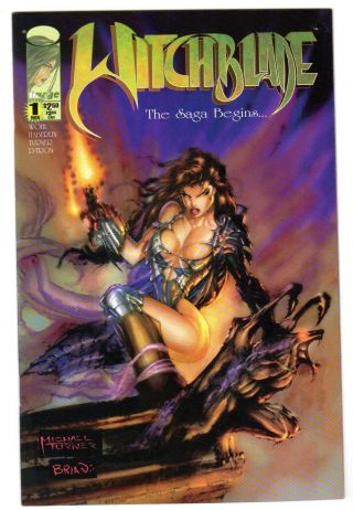 Witchblade 1 (nov 1995,  Image) Vf,  Classic Michael Turner Cover