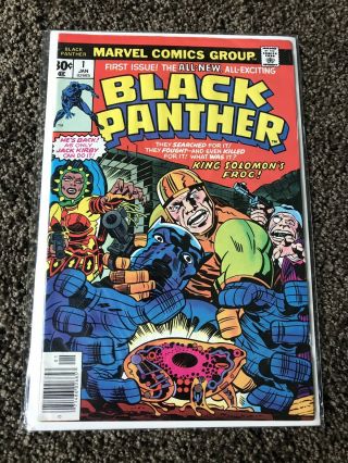 Black Panther 1 (jan 1977,  Marvel)