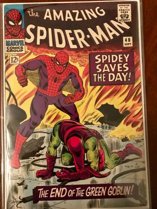 The Spider - Man 40 (sep 1966,  Marvel)