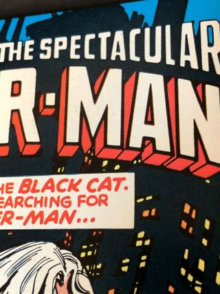 SPECTACULAR SPIDER - MAN 90 NM 1st Black Symbiote Suite KEY 1984 Marvel 5