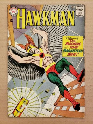 Hawkman 4 1st Appearance Of Zatanna Vg/fn (huge Dc Silver Age)