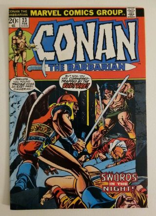 Marvel Conan The Barbarian 23 - 1st Appearance Of Red Sonja Key Issue 23 Mcu