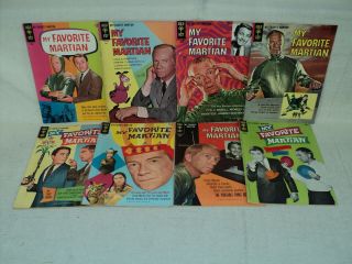 My Favorite Martian 1 - 9 (miss.  2) Set Solid 1964 - 1966 Gold Key Comics (s 11171)
