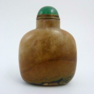 Early 19th Century Chinese Brown Agate Snuff Bottle