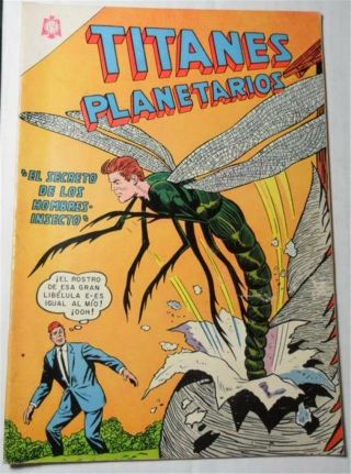Dc Comic Strange Adventures 165 Titanes Planetarios March 1965 Mexico Reprint