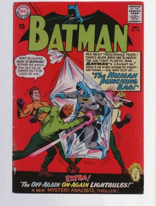 Batman 174 Vg - 3.  5 Silver Age / Dc Comics J