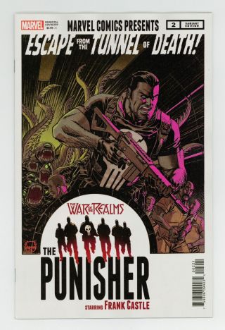 War Of The Realms Punisher (marvel) 2b Nm - 9.  2