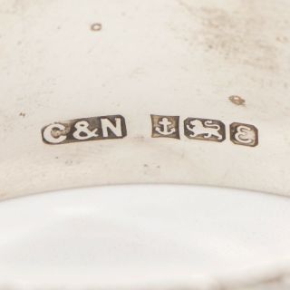 VTG Sterling Silver - C&N Crisford & Norris Engraved Name Napkin Ring - 31g 4