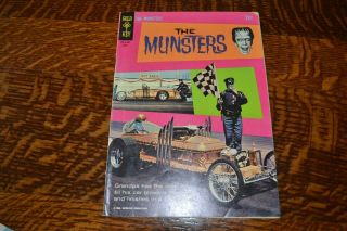 The Munsters 6 Tv Show Photo Cover (gold Key 1966) Vg