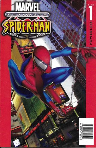 Ultimate Spider - Man Comic Issue 1 Ultimate Reprint 2001 Bendis Jemas Mark Bagley